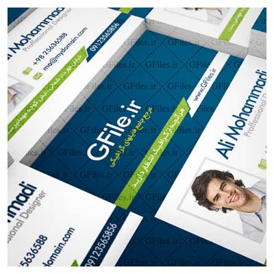 پیش نمایش کارت ویزیت