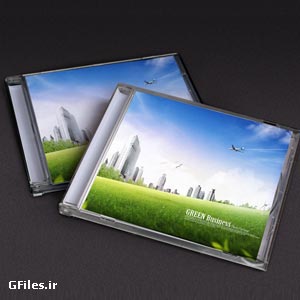 نمایش طرح روی جعبه های سی دی و دی وی دی (Cd Box PSD Mockup)