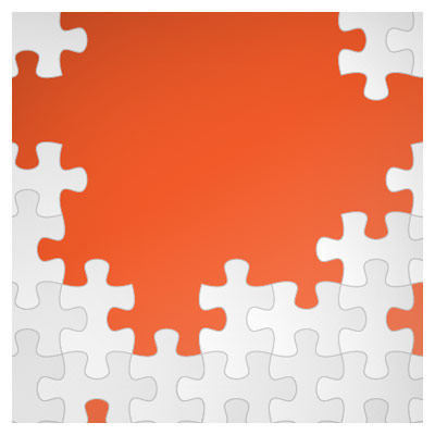 فایل رایگان و لایه باز پس زمینه وکتوری با طرح پازل (Puzzle Vector Background)