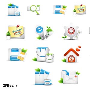 business icon set