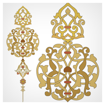وکتور تذهیب