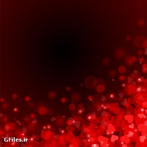 پس زمینه وکتور عاشقانه