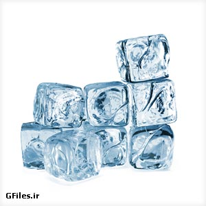 عکس با کیفیت قطعات یخ