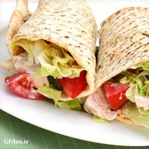 غازی نان پنیر و گوجه