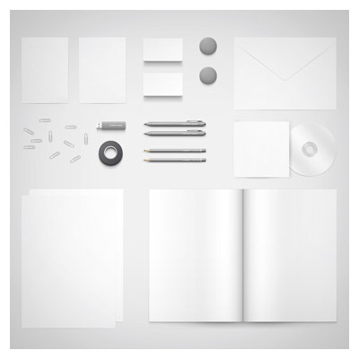فایل psd پیش نمایش ست اداری