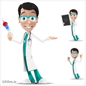 وکتور پزشک در حالتهای مختلف