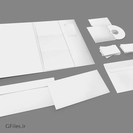 فایل لایه باز پیش نمایش ست اداری