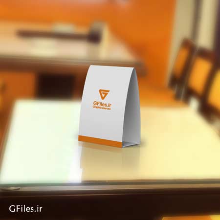 موکاپ table tent