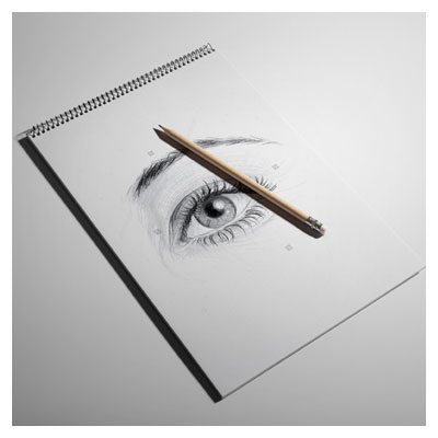 موکاپ کاغذ طراحی