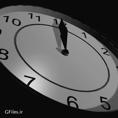 کلیپ کوتاه چرخش عقربه های ساعت