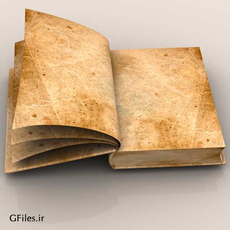عکس کتاب با صفحات قدیمی