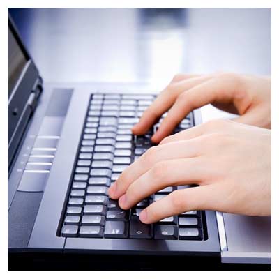 عکس با موضوع تایپ کردن