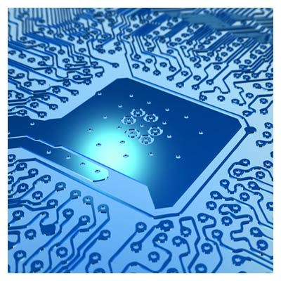 عکس مدار الکترونیکی