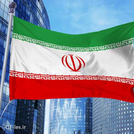 دانلود رایگان پیش نمایش لایه باز نمایش طرح روی پرچم در حال اهتزاز