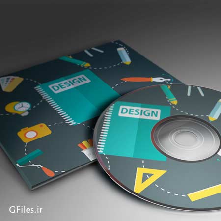 دانلود رایگان موکاپ (پیش نمایش) لیبل و کاور CD