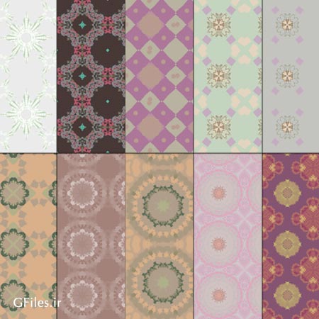 دانلود مجموعه پترن رترو (retro pattern)