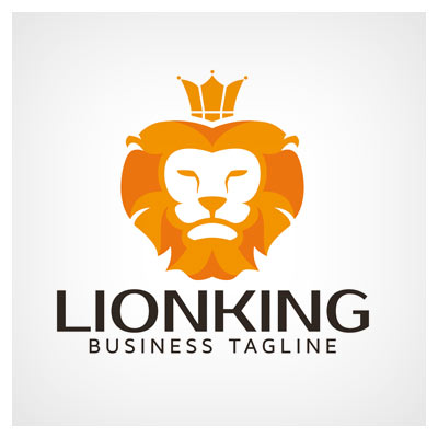 آرم و لوگوی آماده سر شیر جنگل (Lio Logo)