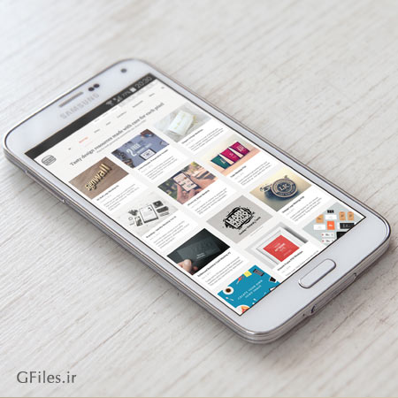 لایه باز پیش نمایش گوشی سامسونگ