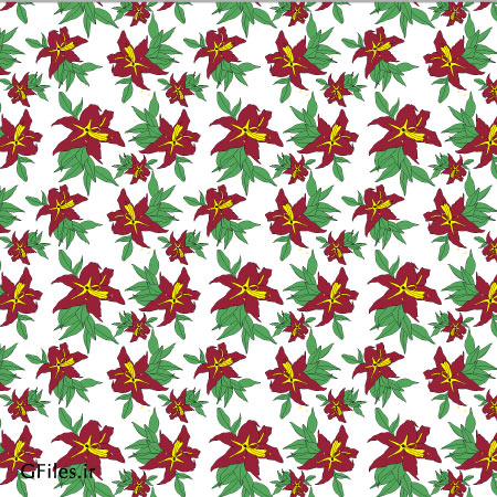 دانلود رایگان پترن گل (Seamless Flower Pattern)