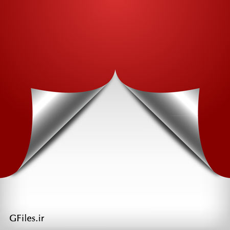 پس زمینه لایه باز کاغذ تا خورده