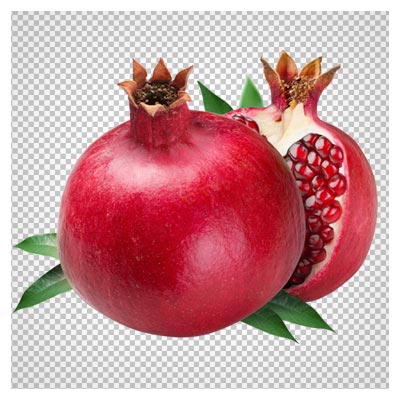 PNG با کیفیت و دوربری شده میوه انار