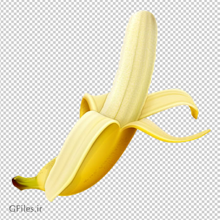 عکس بدون پس زمینه موز (ترانسپرنت png)(Large Banana PNG Clipart)