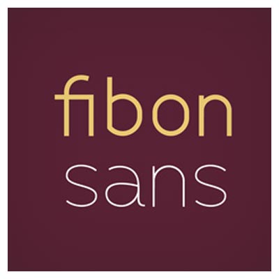 دانلود فونت زیبای Fibon Sans Regular