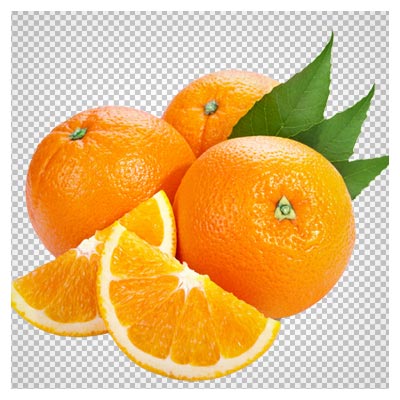 فایل دوربری شده میوه پرتقال (بدون زمینه)