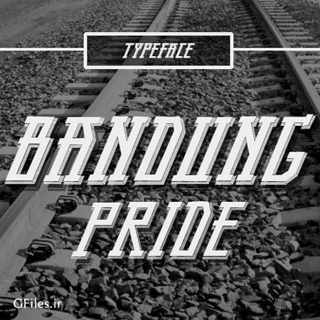 فونت رایگان لاتین Bandung Pride