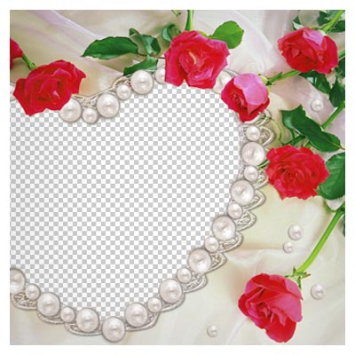 فریم عاشقانه بدون پس زمینه (Png)