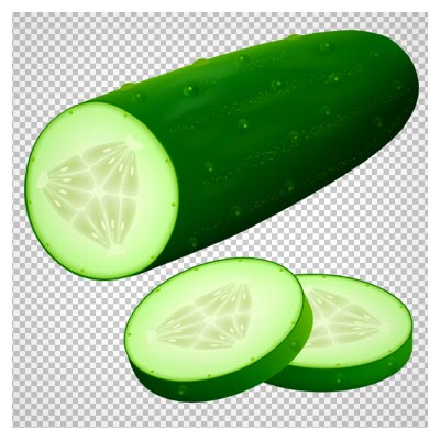 فایل با کیفیت دوربری شده خیار (png)