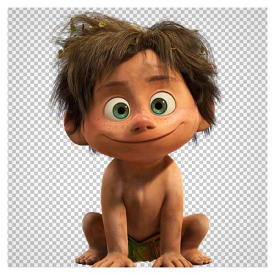 کاراکتر و شخصیت کارتون بچه دایناسور خوب (good dinosaur)