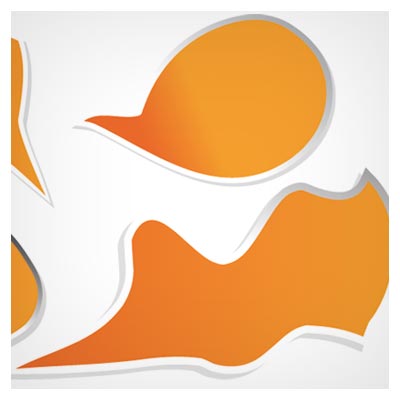 مجموعه وکتور حباب Talk و گفتگو (Talk Bubbles Vector)
