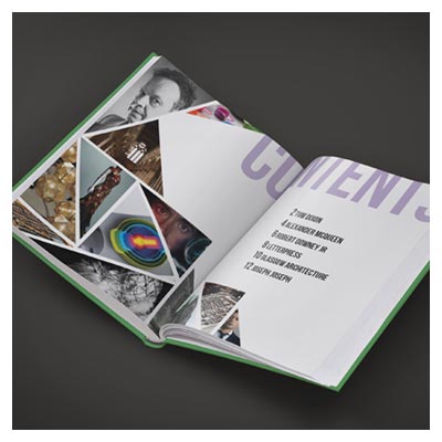 Mockup لایه باز psd کتاب باز شده (با امکان نمایش صفحات داخلی روی موکاپ)