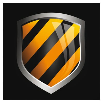 وکتور رایگان سپر و گارد شیشه ای لایه باز (Free Vector Glossy Vector Shields)