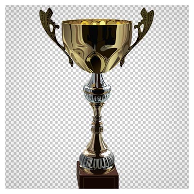 دانلود تصویر دوربری شده و فاقد بکگرند کاپ طلا به صورت فایل png با کیفیت بالا