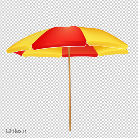 دانلود سایبان دو رنگ ایستاده چتری با فرمت png به صورت ترانسپرنت و بدون پس زمینه