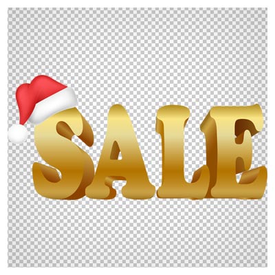 دانلود لوگو فروش (sale) ویژه کریسمس با فرمت پی ان جی