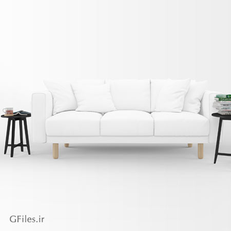 موکاپ نمایش طرح دلخواه شما روی بالش و مبل (psd لایه باز)